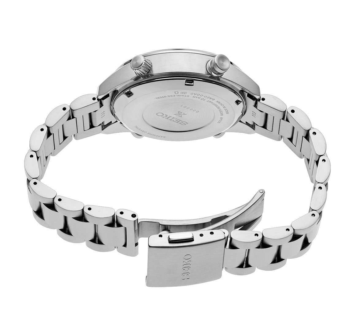 Seiko Prospex 'Panda' Solar Chronograph Men's Watch, SFJ001P