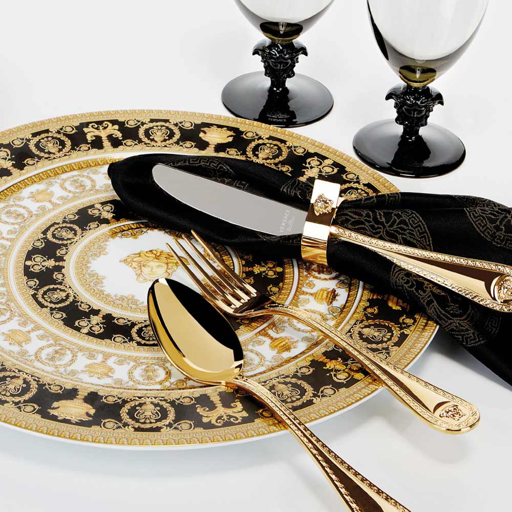 Versace I Love Baroque Nero Plate 18cm – view 3