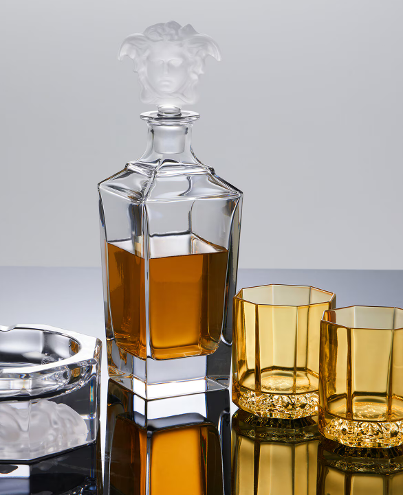 Versace Home Medusa Lumiere Treasury Square Decanter