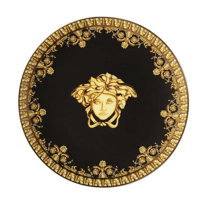 Versace Baroque Nero Plate, 10cm
