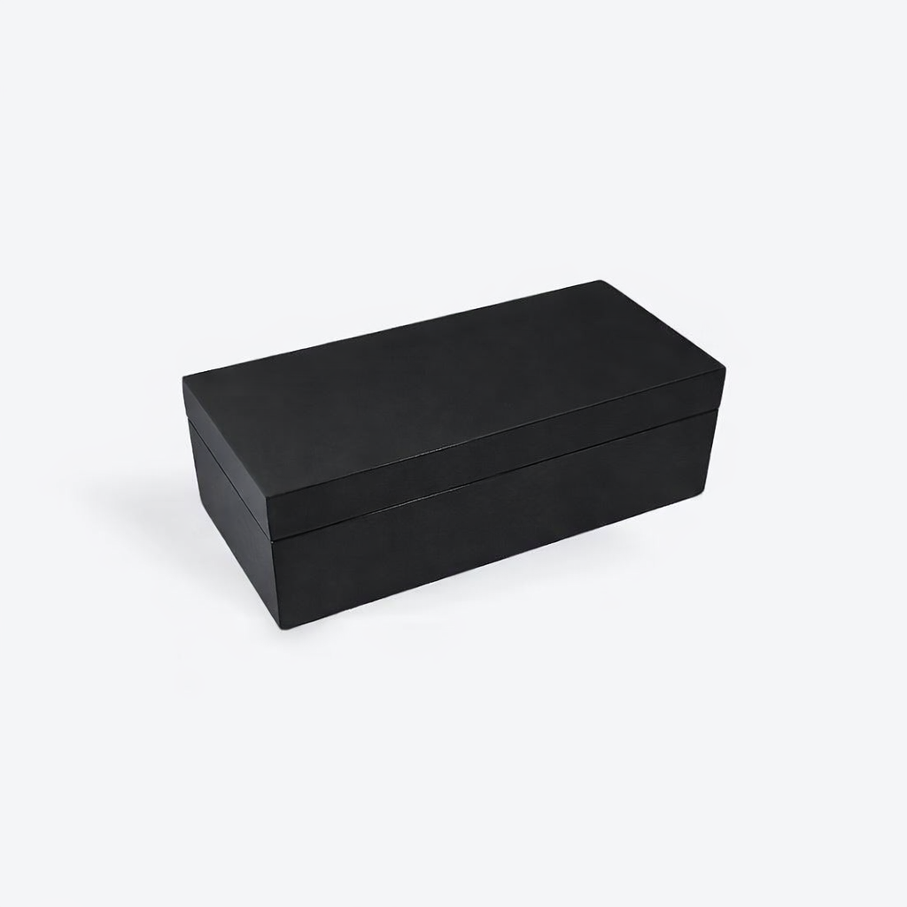 Black Rectangle Jewellery Box