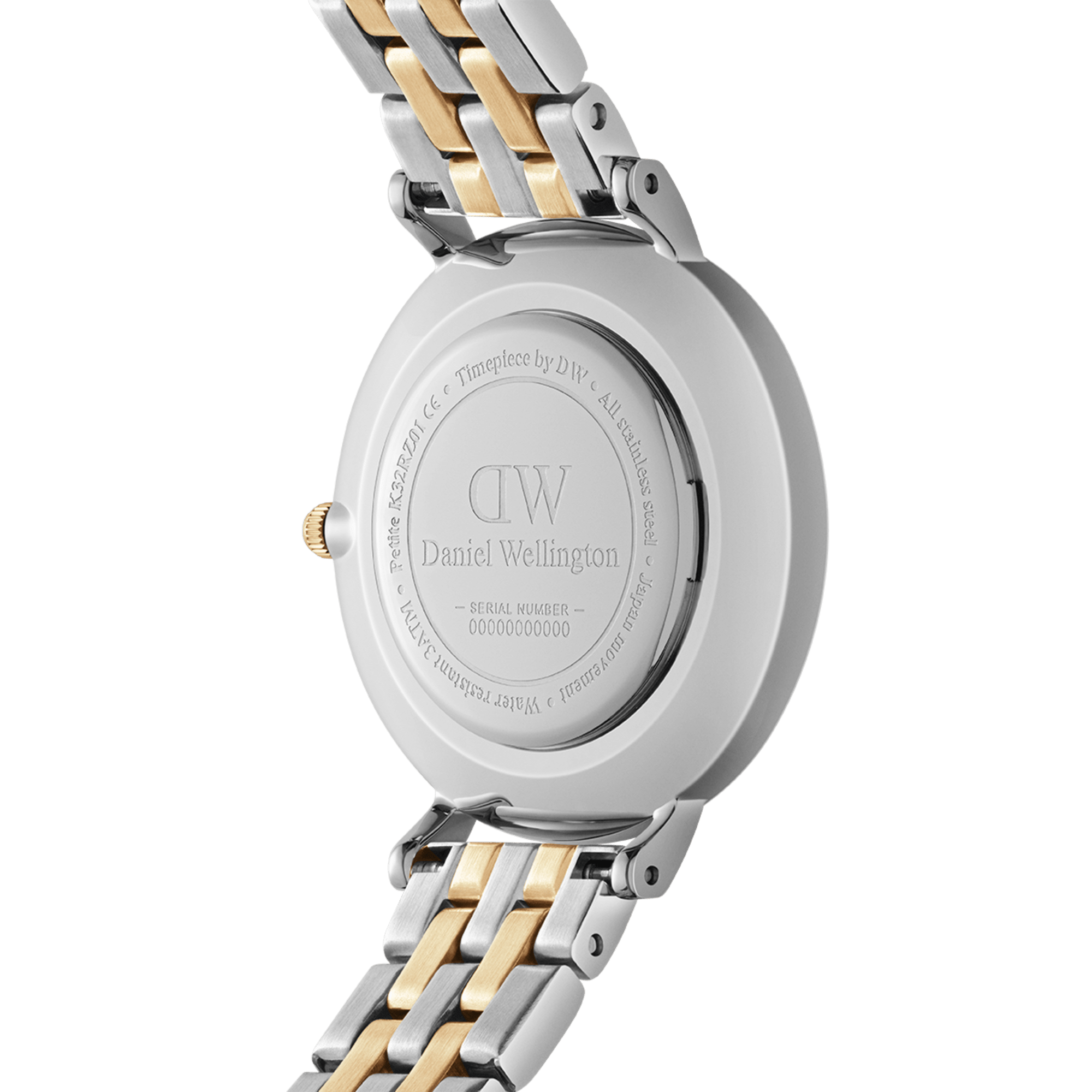 Daniel Wellington Petite Lumine 28 5-Link Gold and Silver White Watch