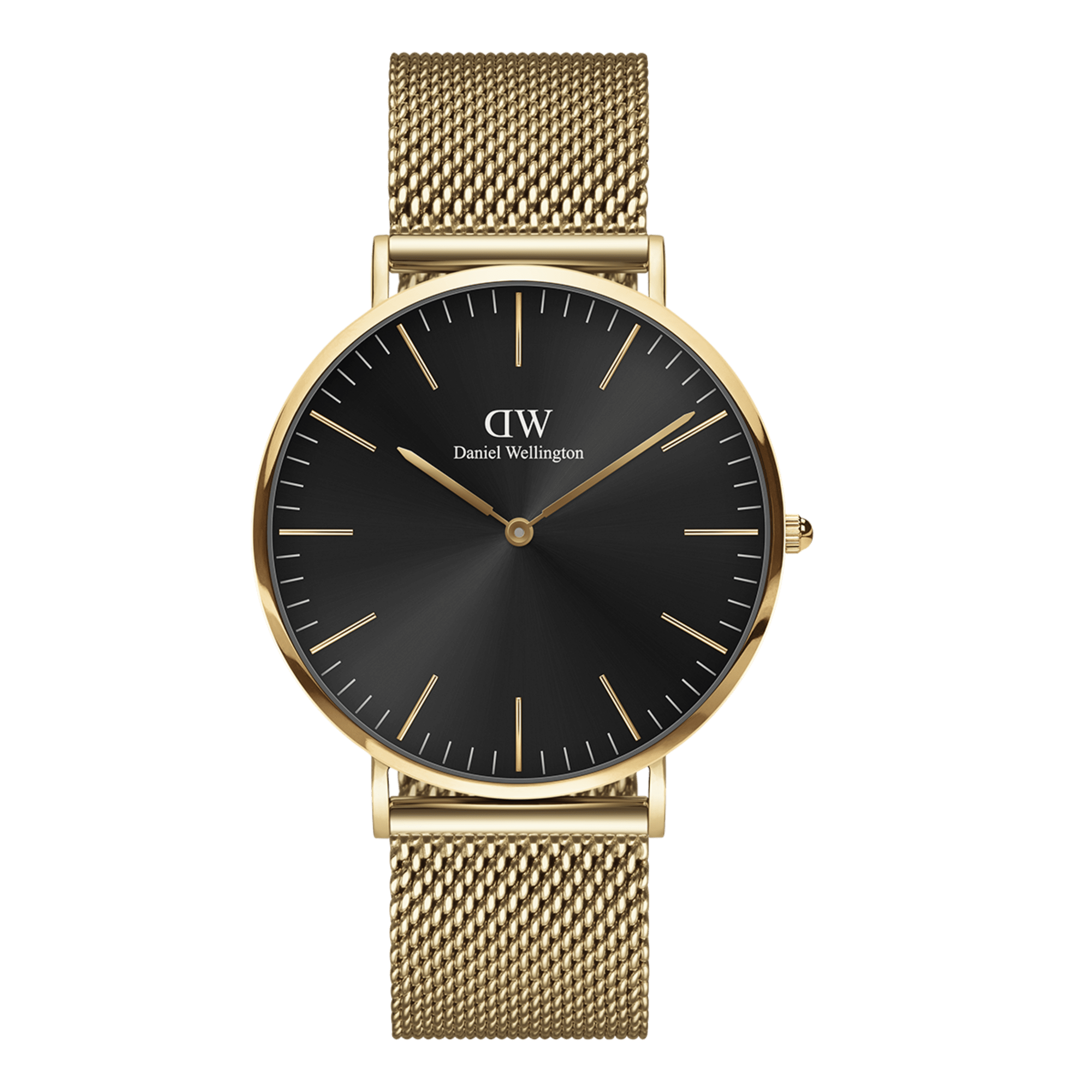 Daniel Wellington Classic 40 Evergold Gold and Onyx Watch