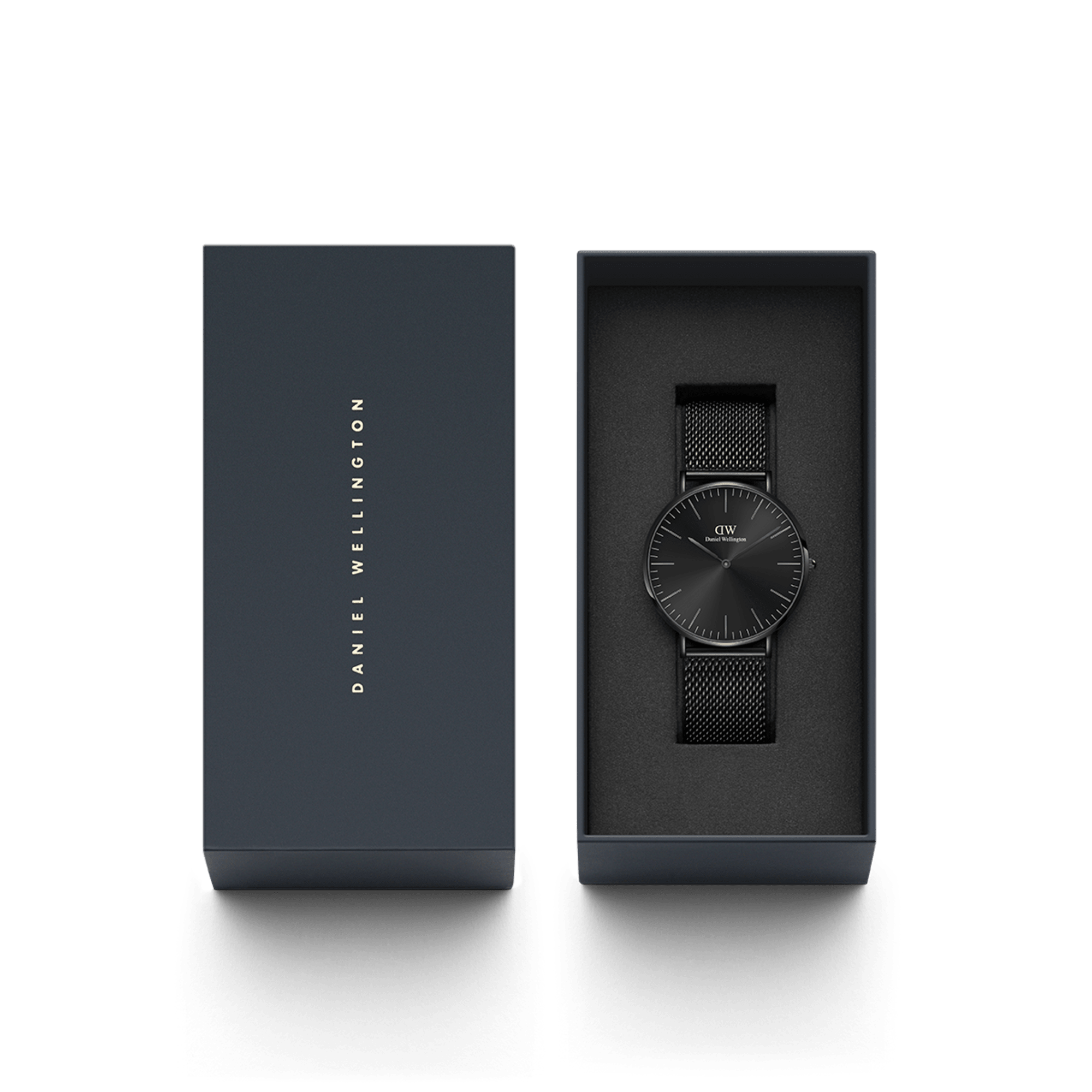 Daniel Wellington Classic 40 Ashfield Black Onyx Watch
