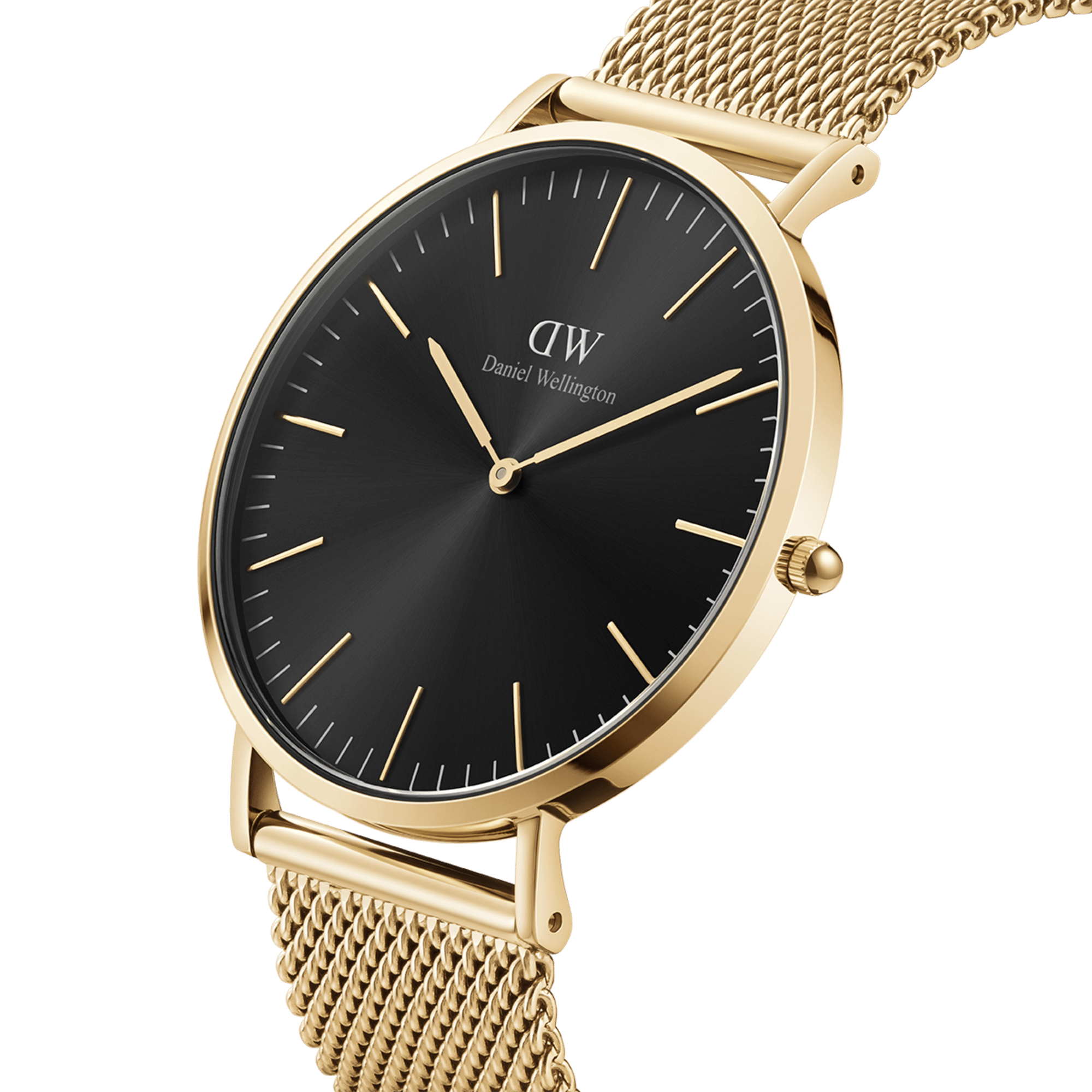 Daniel Wellington Classic 40 Evergold Gold and Onyx Watch