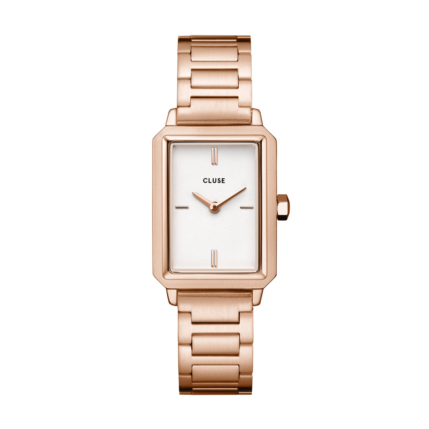 CLUSE Fluette Off White and Rose Gold Watch, CW11503