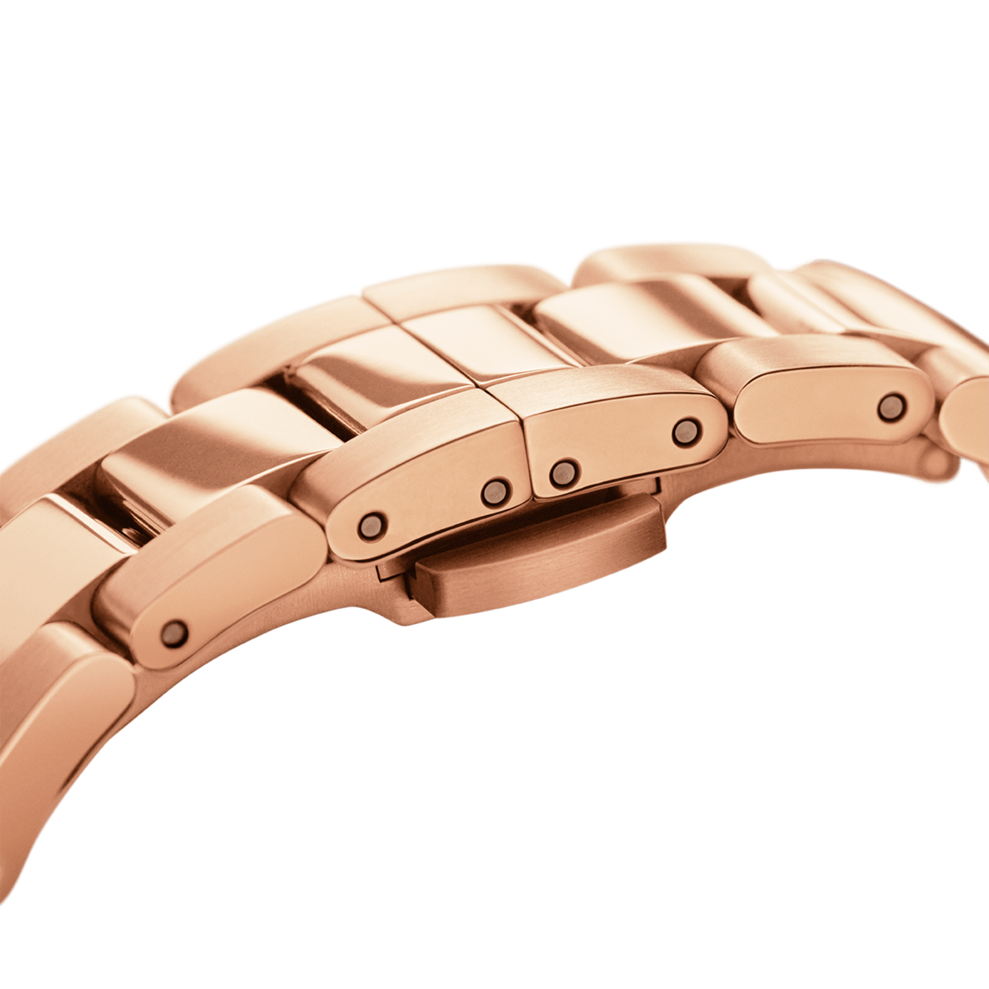 Daniel Wellington Iconic Link 36 Rose Gold and Black Watch
