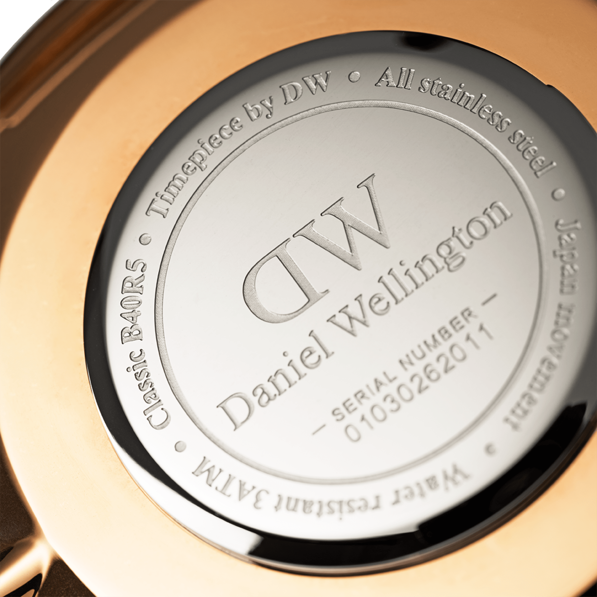 Daniel Wellington Classic 40 St Mawes Rose Gold and Black Watch