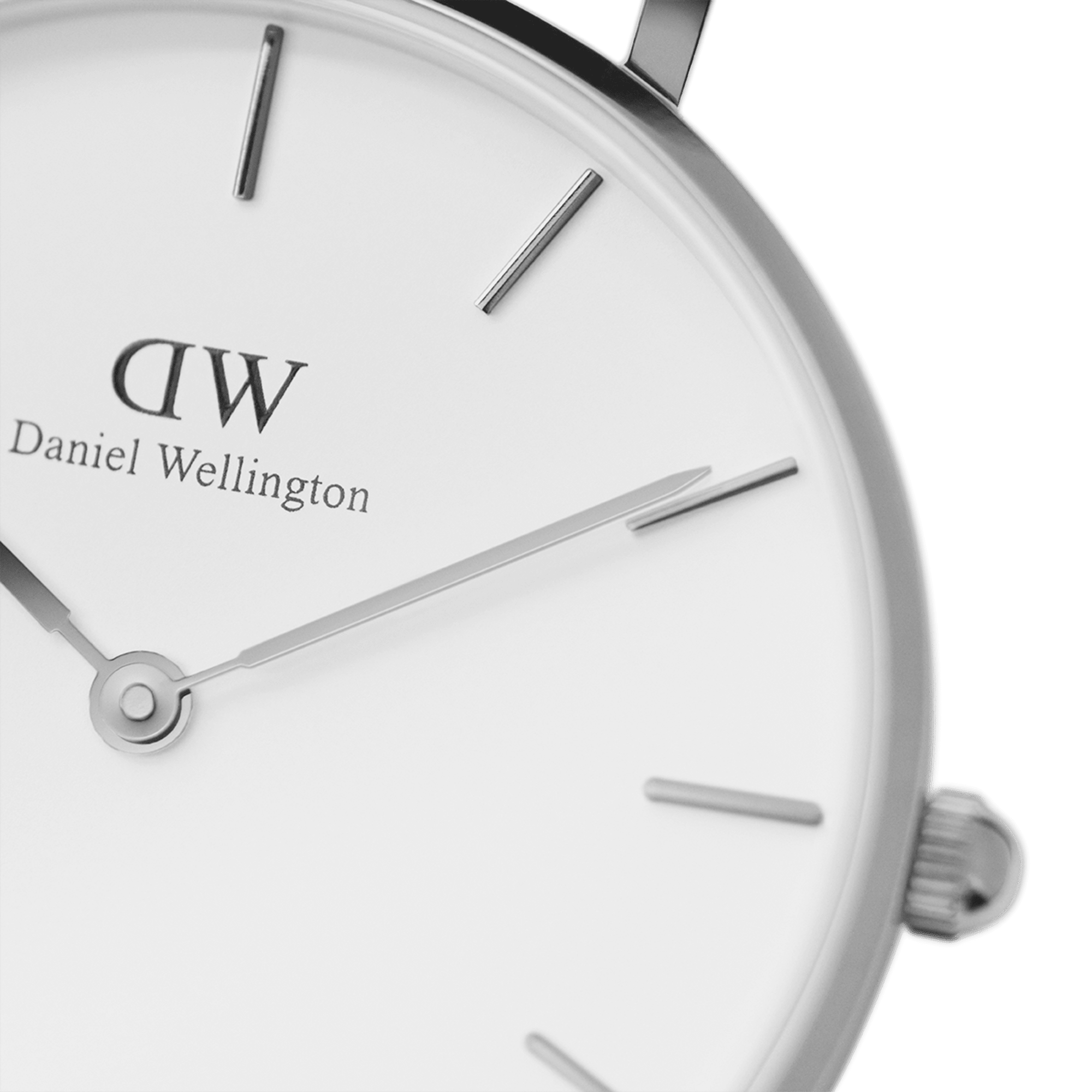 Daniel Wellington Petite 32 Silver and White Watch