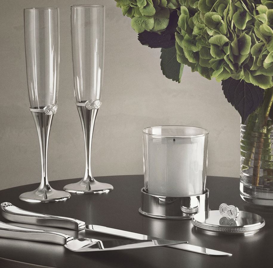 Wedgwood Vera Wang Infinity Cake Knife & Server Set