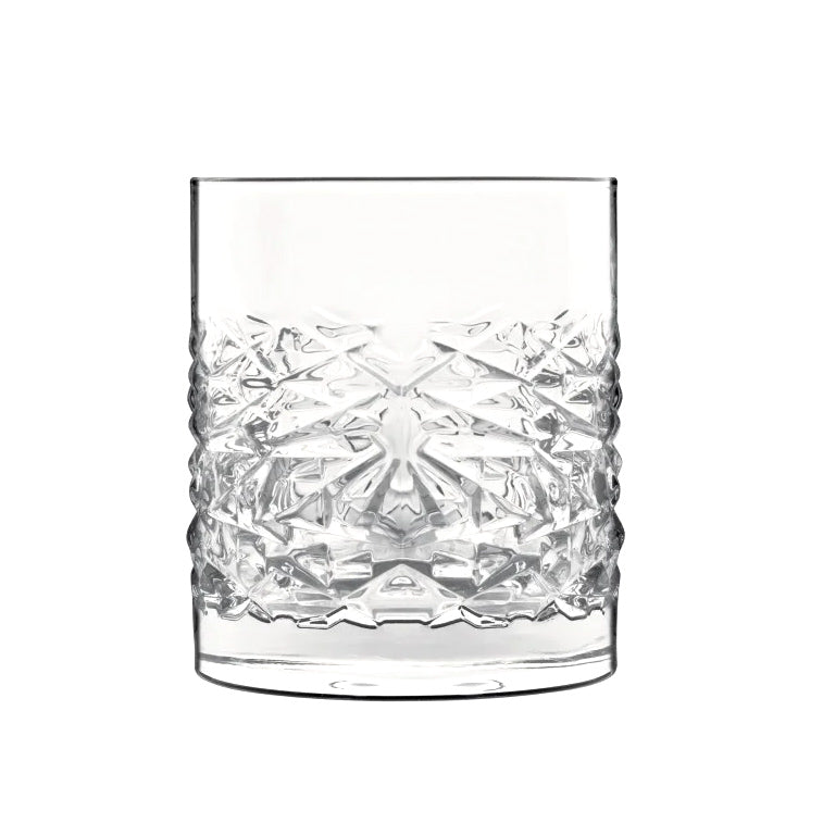 Luigi Bormioli Mixology Textures Double-old-Fashioned, Set of 6.