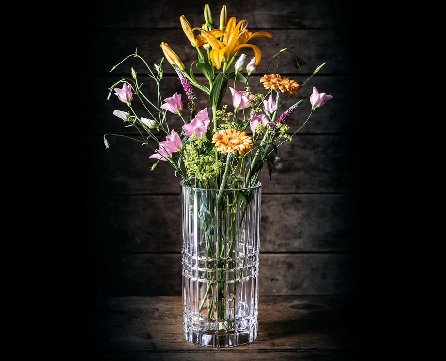 Nachtmann Square Hurricane Vase, 28cm
