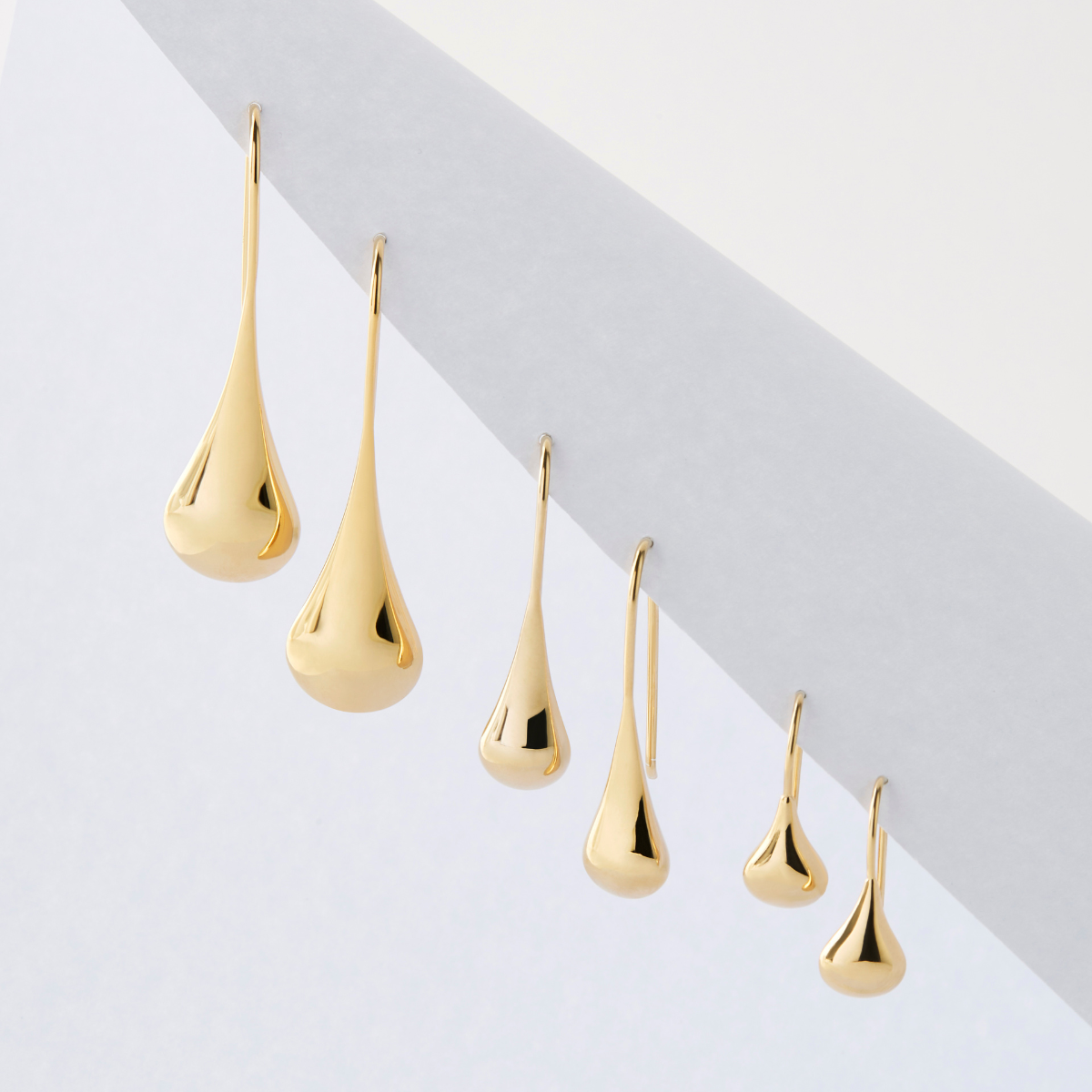 NAJO Weeping Woman Gold Earrings