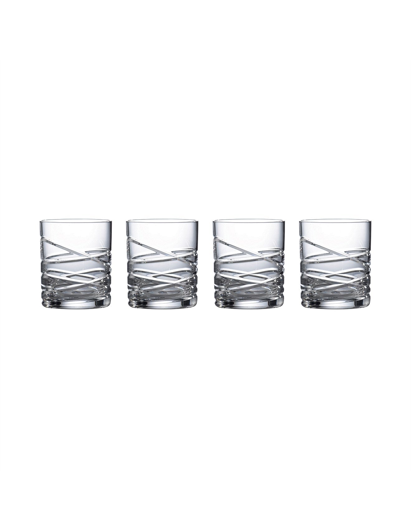 Royal Doulton Saturn Nouveau Tumblers, 4 Piece