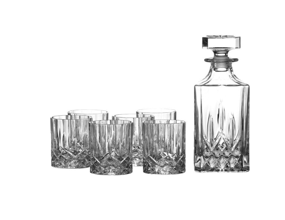 Royal Doulton Seasons Decanter set, 7 piece
