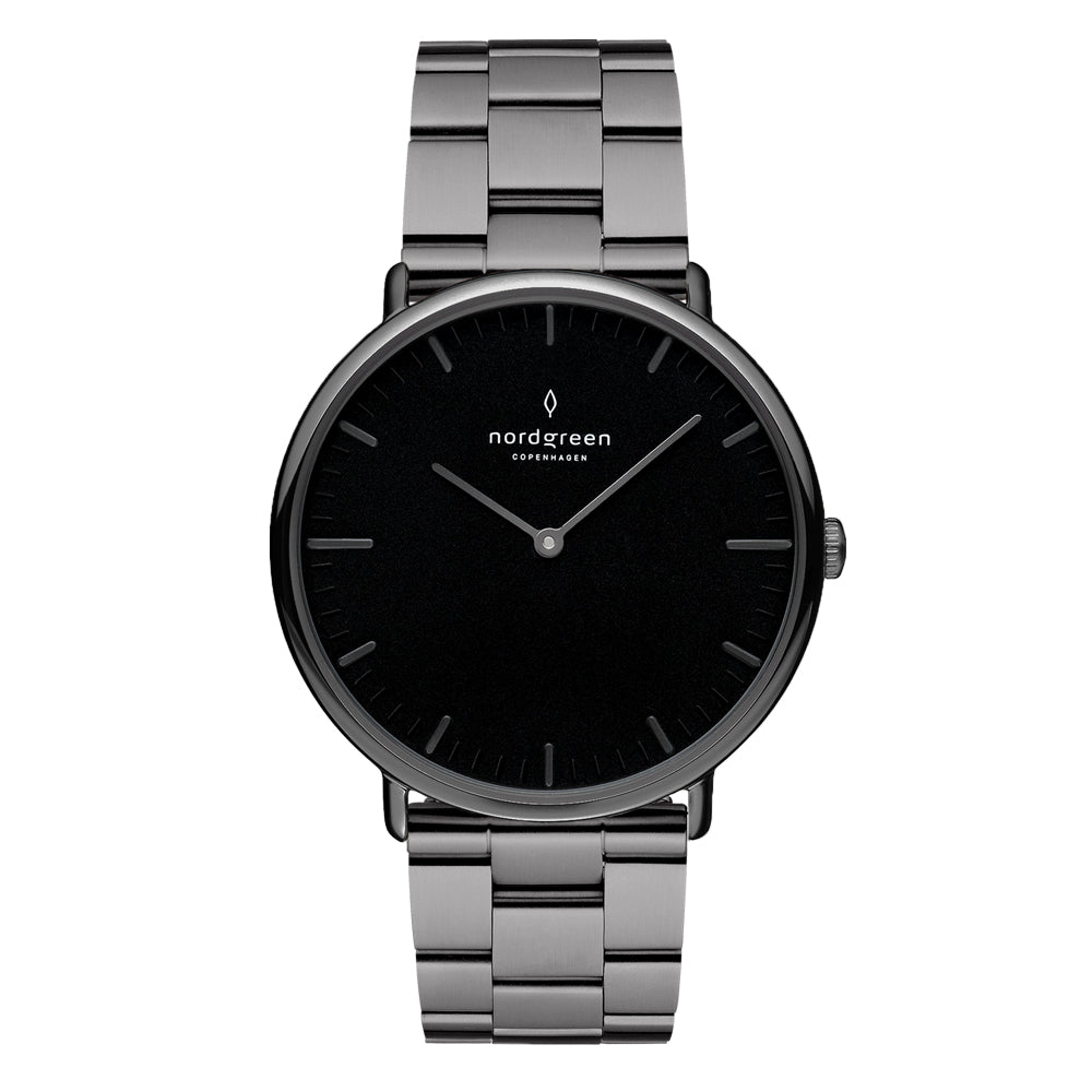 Nordgreen Native 40mm Gunmetal Black Dial Watch - view 1