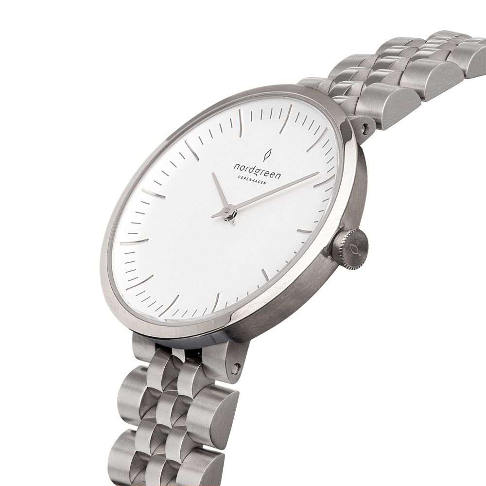 Nordgreen Infinity 32mm Silver White Dial Watch - view 2
