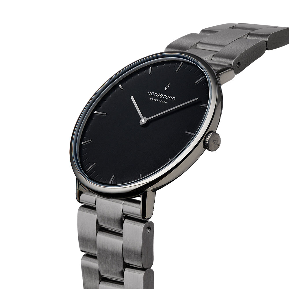 Nordgreen Native 40mm Gunmetal Black Dial Watch - view 2