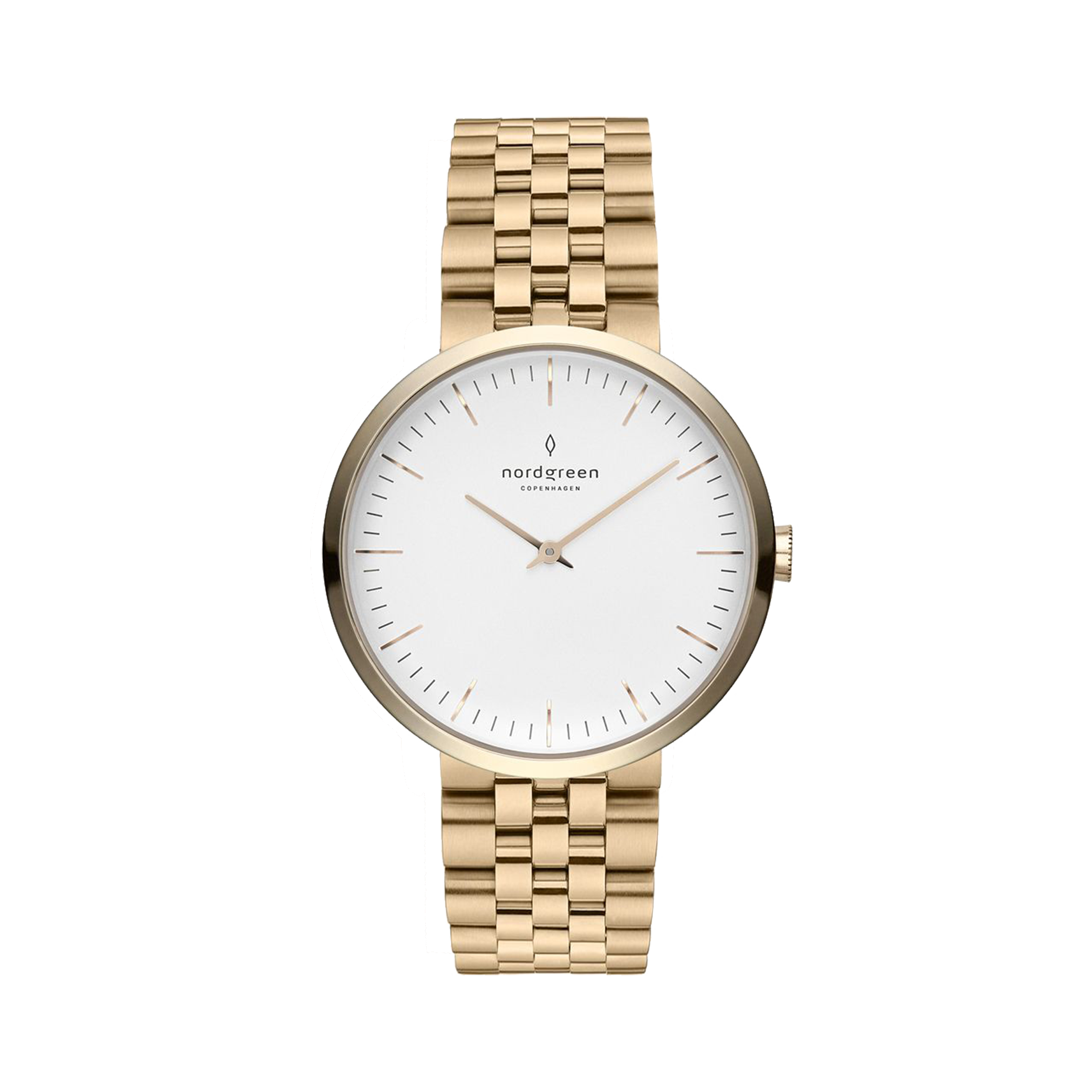 Nordgreen Infinity 32mm Gold White Dial Watch - view 1