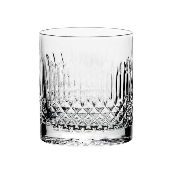 Luigi Bormioli Diamante Double Old Fashioned Glasses 380ml - Set of 4