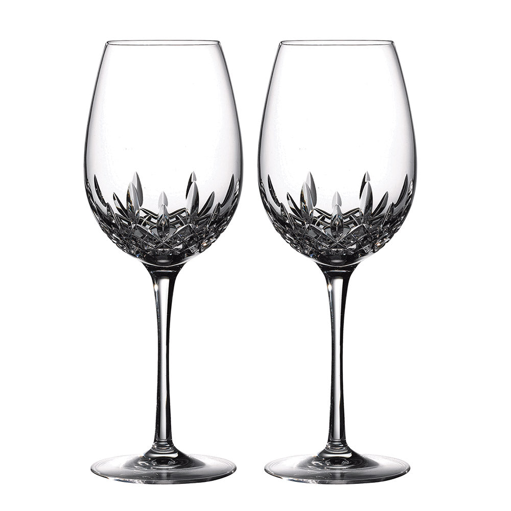 Waterford Crystal Lismore Essence Goblet Pair