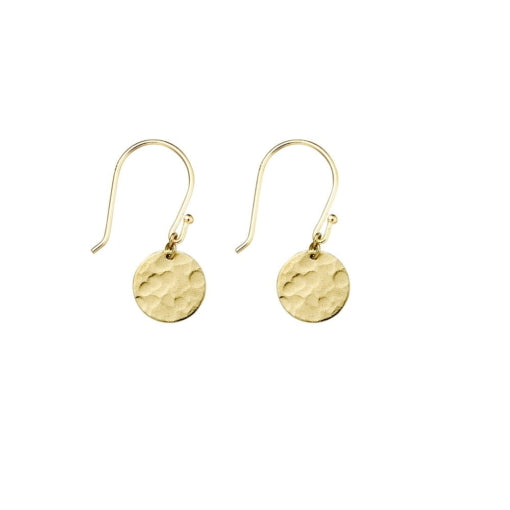 Sterling Silver Gold Plated Drop Earrings