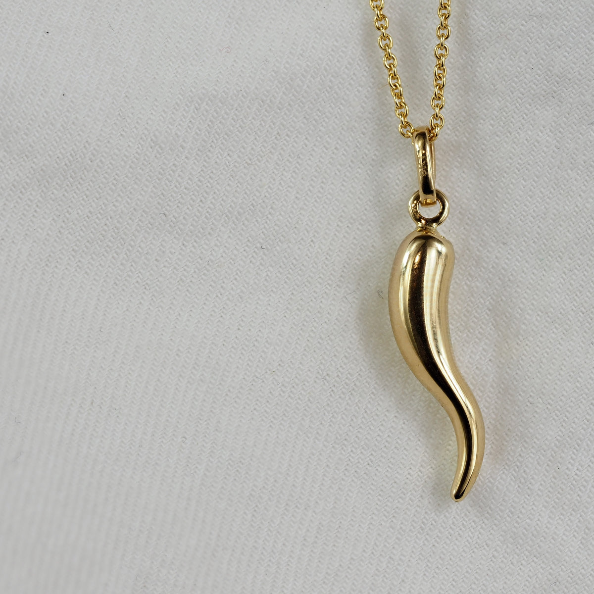 9ct Yellow Gold Horn of Plenty, 22mm