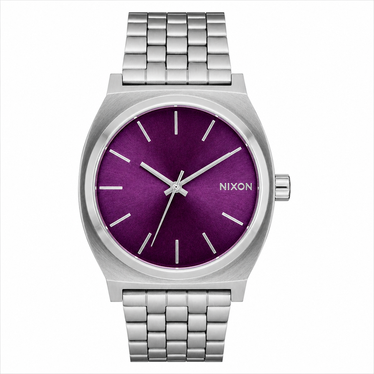 Nixon Time Teller Purple Watch