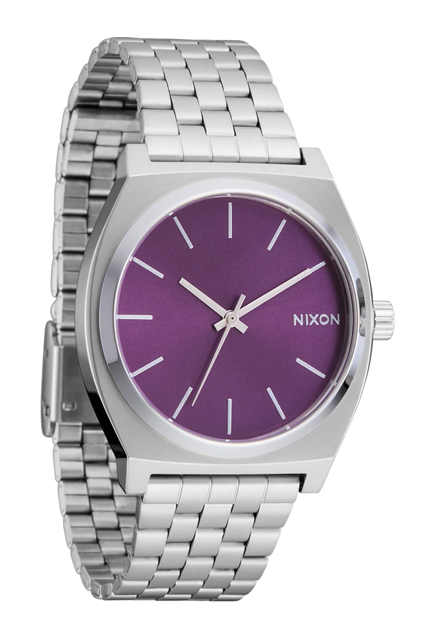 Nixon Time Teller Purple Watch