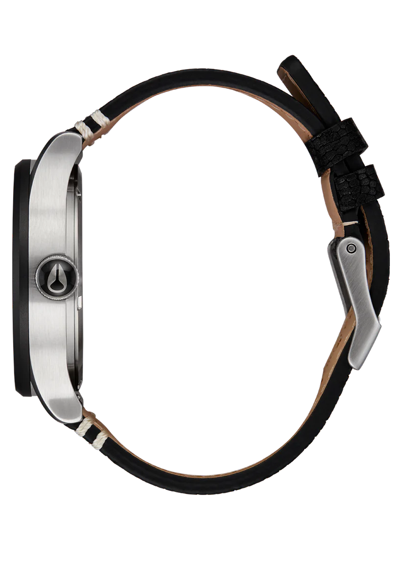 Nixon Sentry Silver, Rosewood and Black Watch