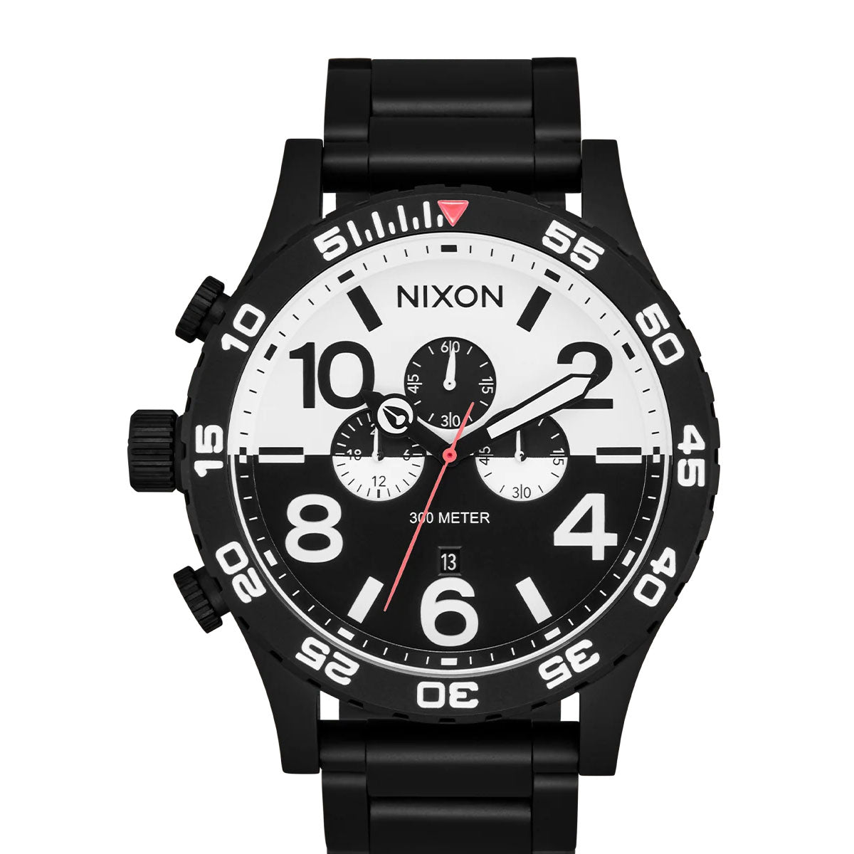 Nixon 51-30 Chrono Black and White Watch