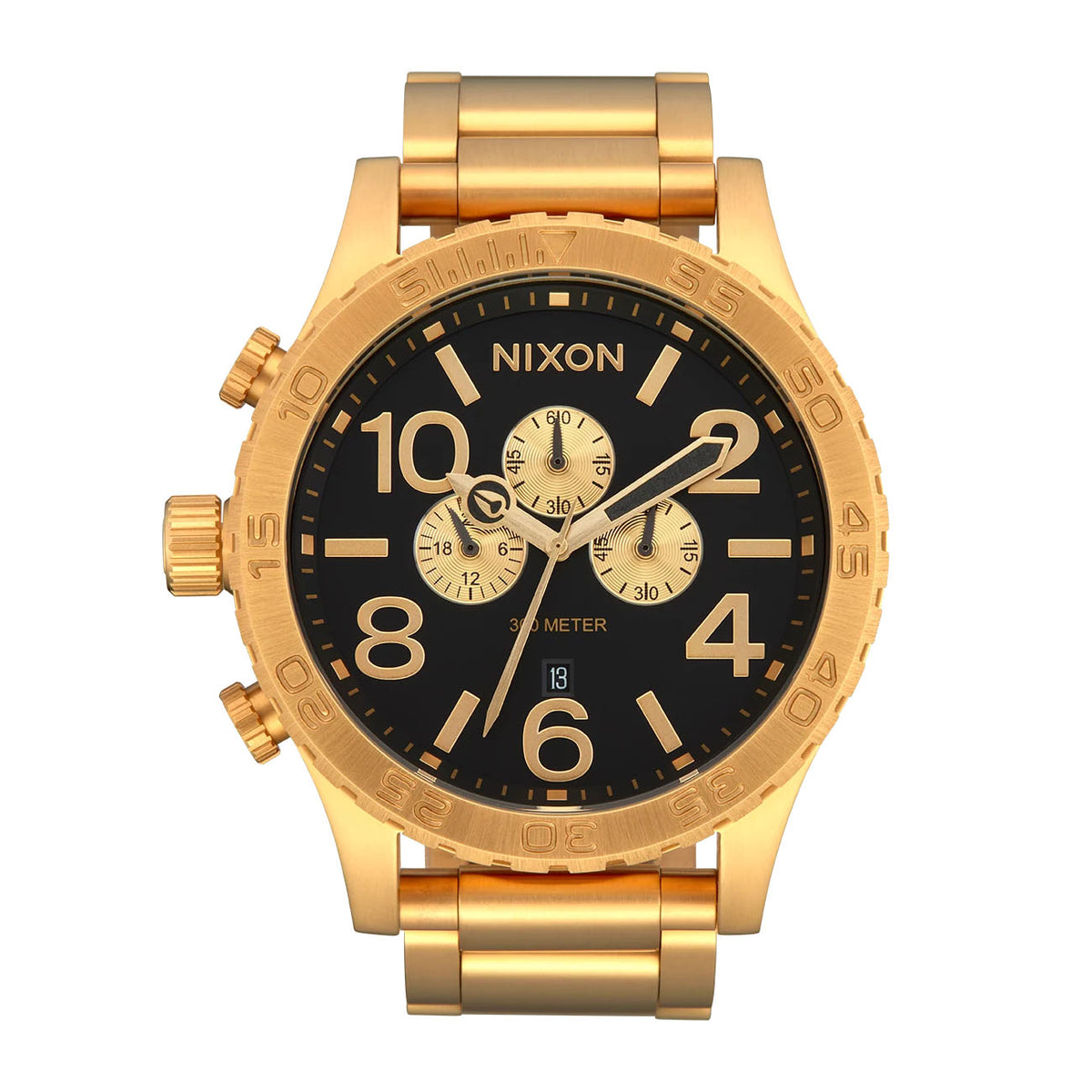 Nixon 51-30 Chrono Gold and Black Watch