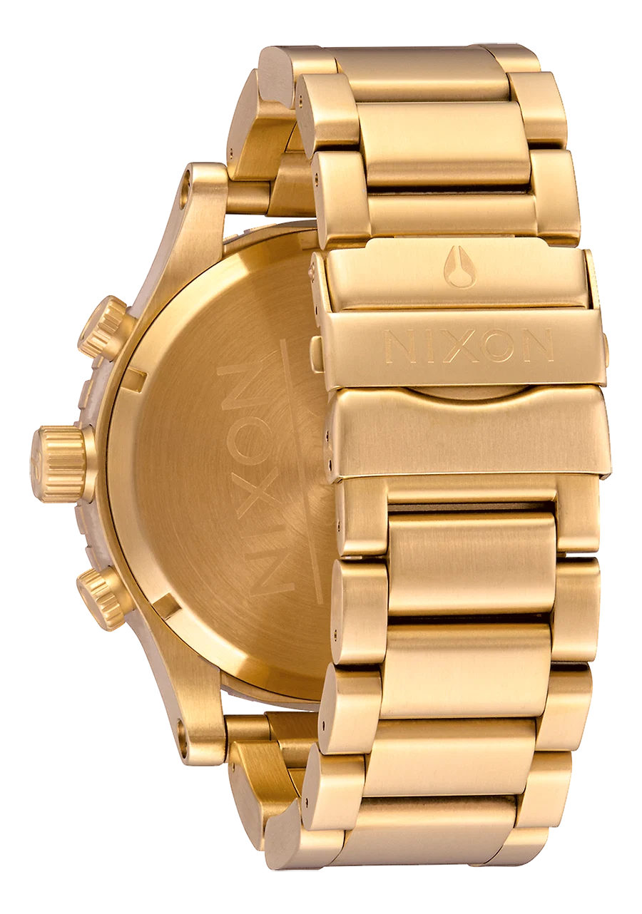 Nixon 51-30 Chrono Gold and Black Watch