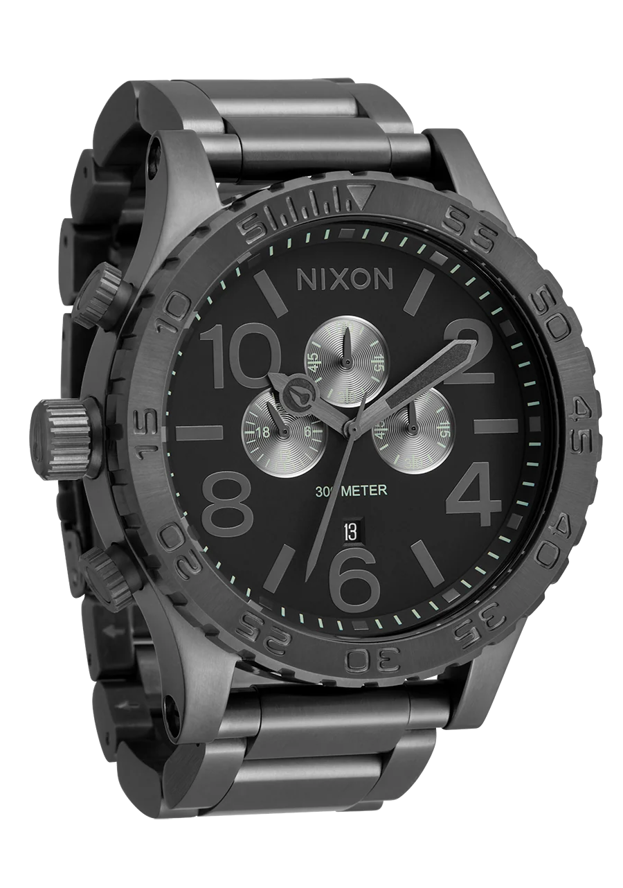 Nixon 51-30 Chrono Gunmetal Watch