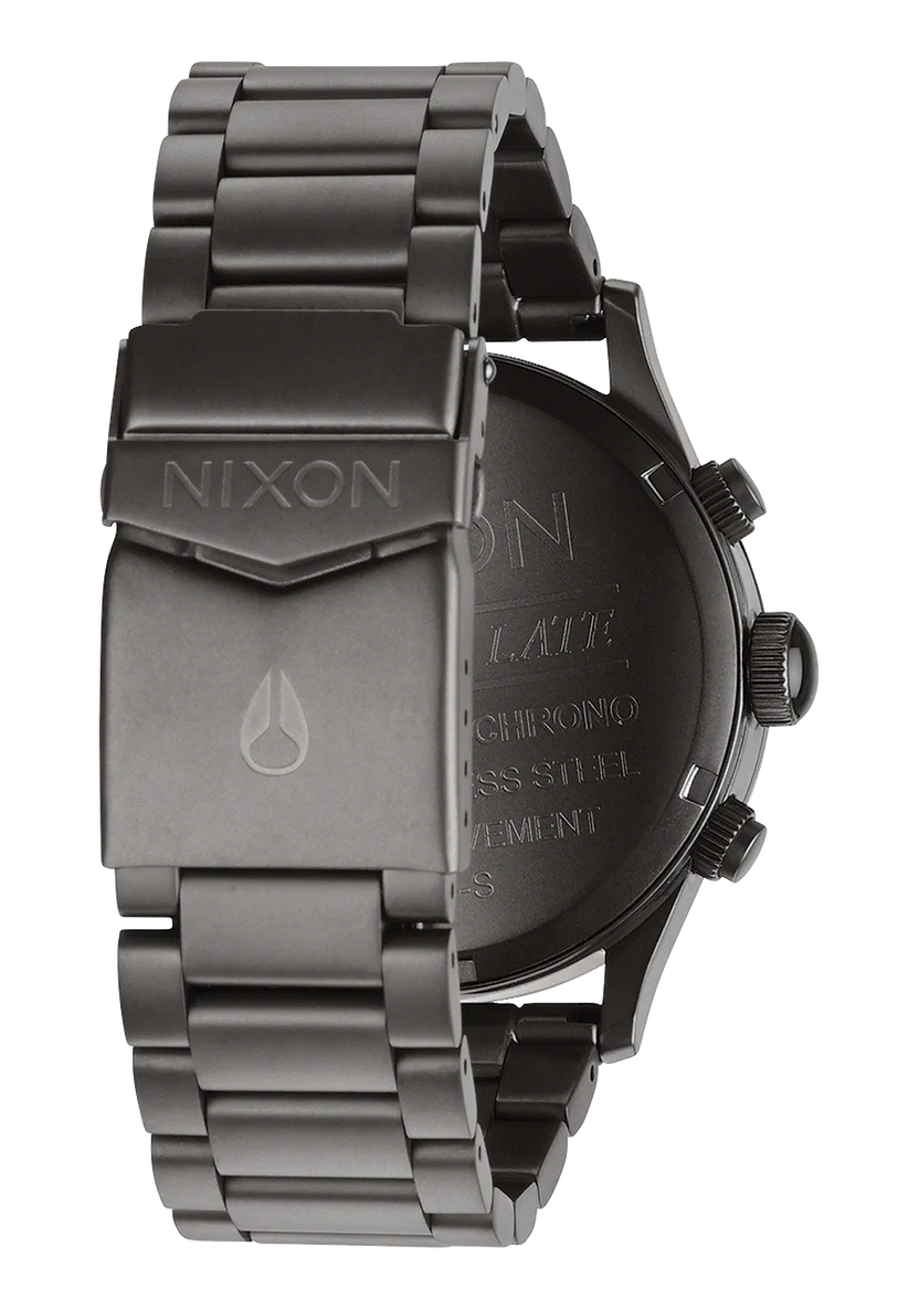 Nixon Sentry Chrono Gunmetal Watch