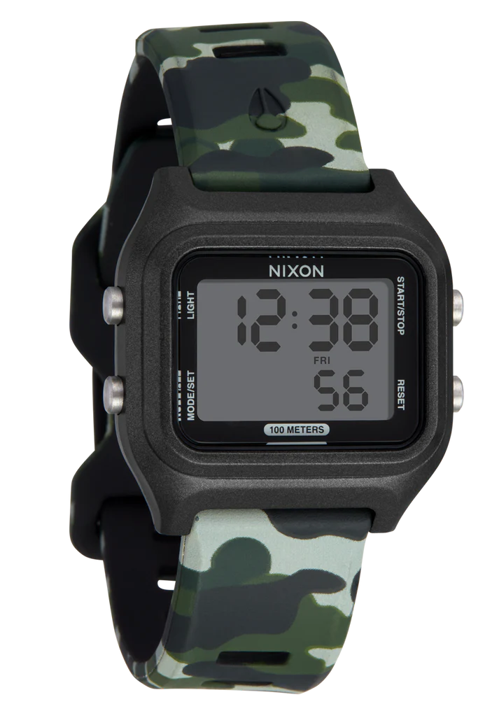 Nixon Ripper Digital Black and Camo Watch