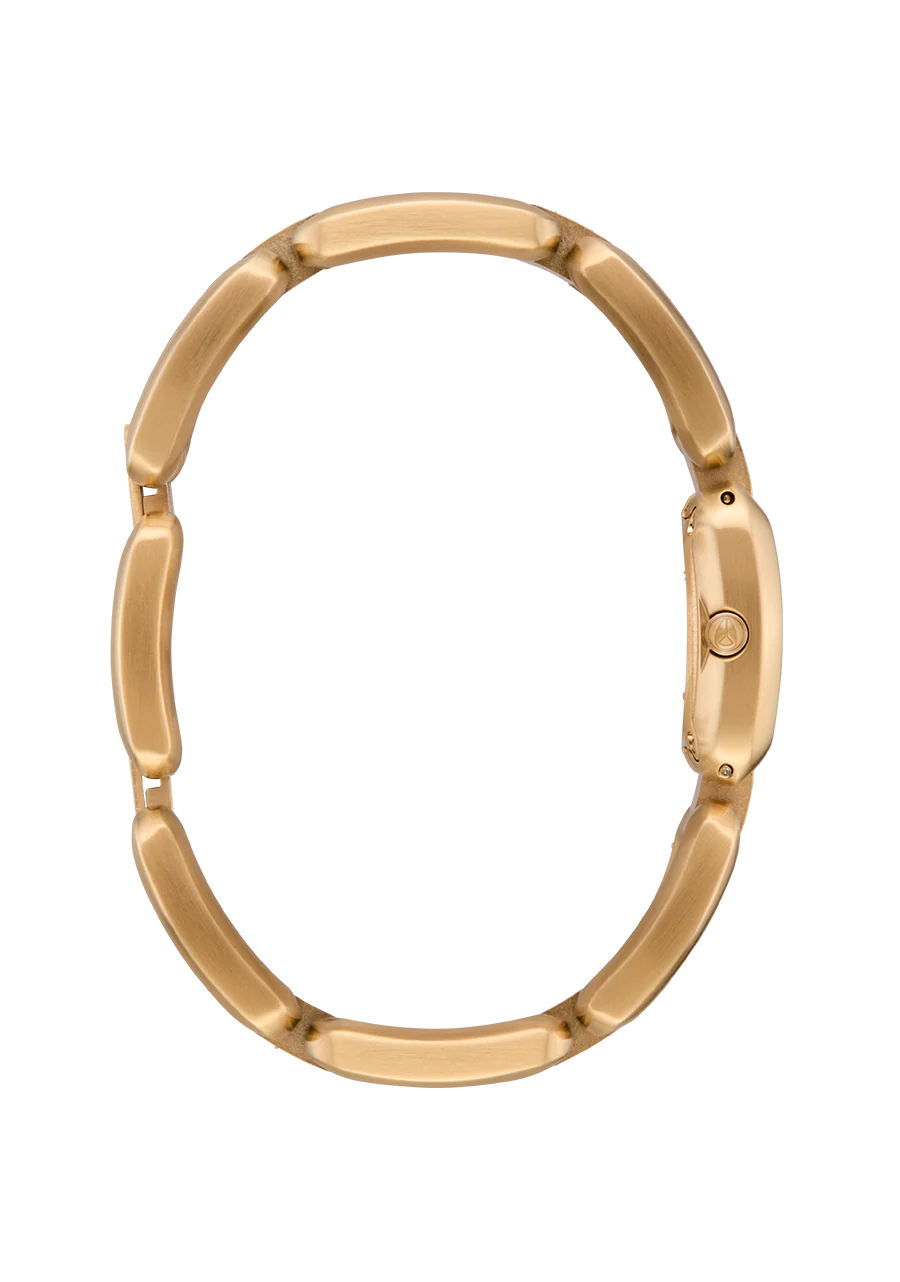 Nixon Sisi Gold and Cognac Watch