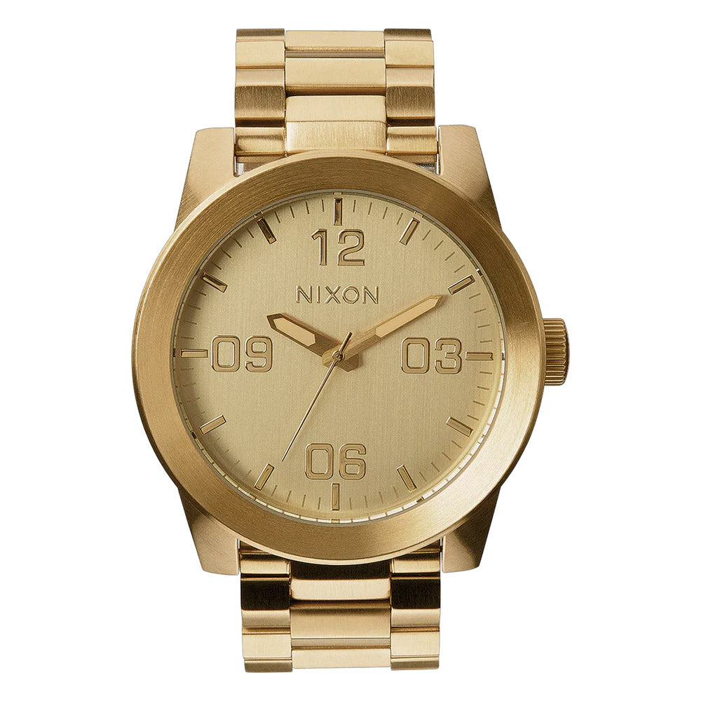 Nixon Corporal Gold Watch