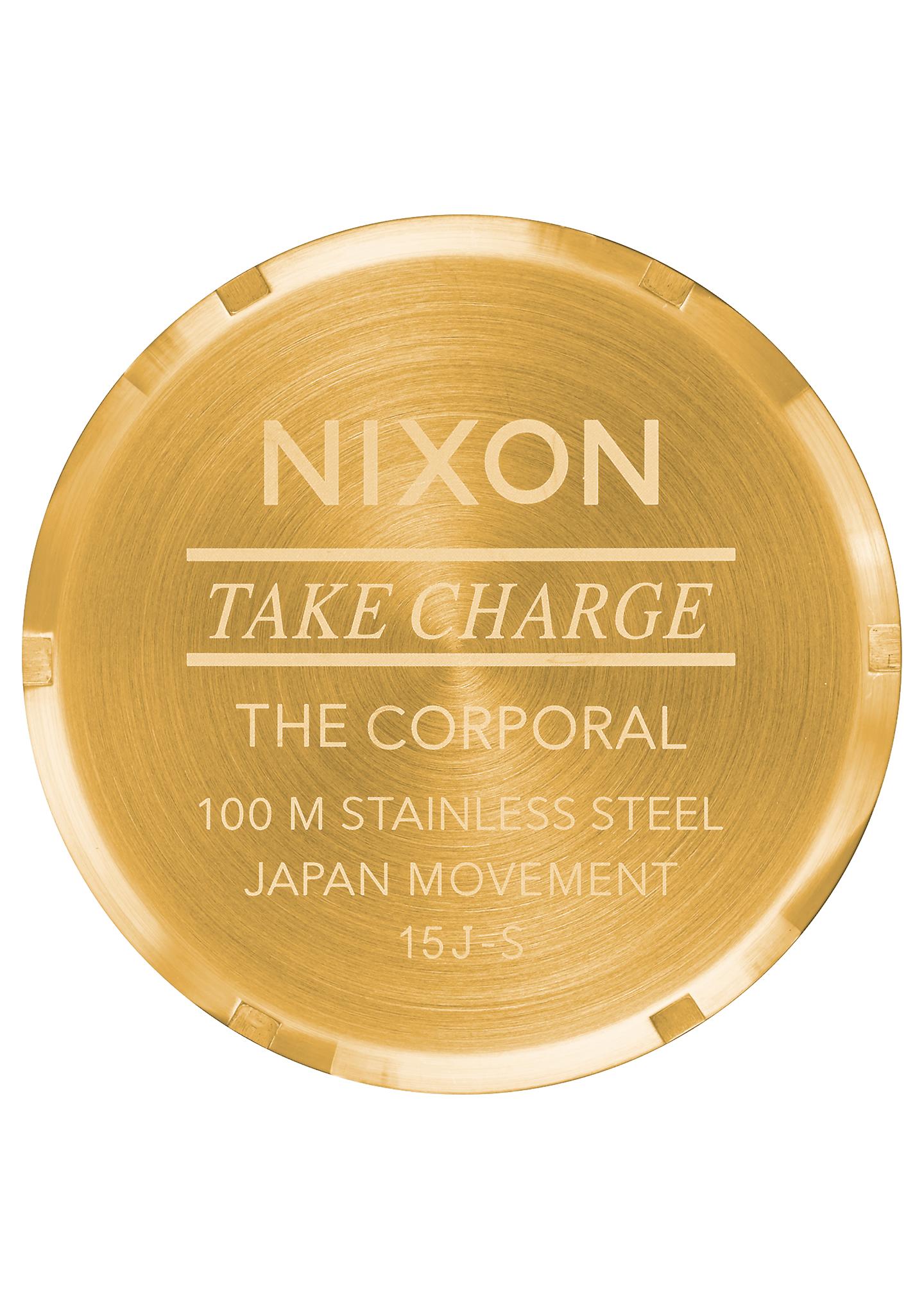 Nixon Corporal Gold and Black watch