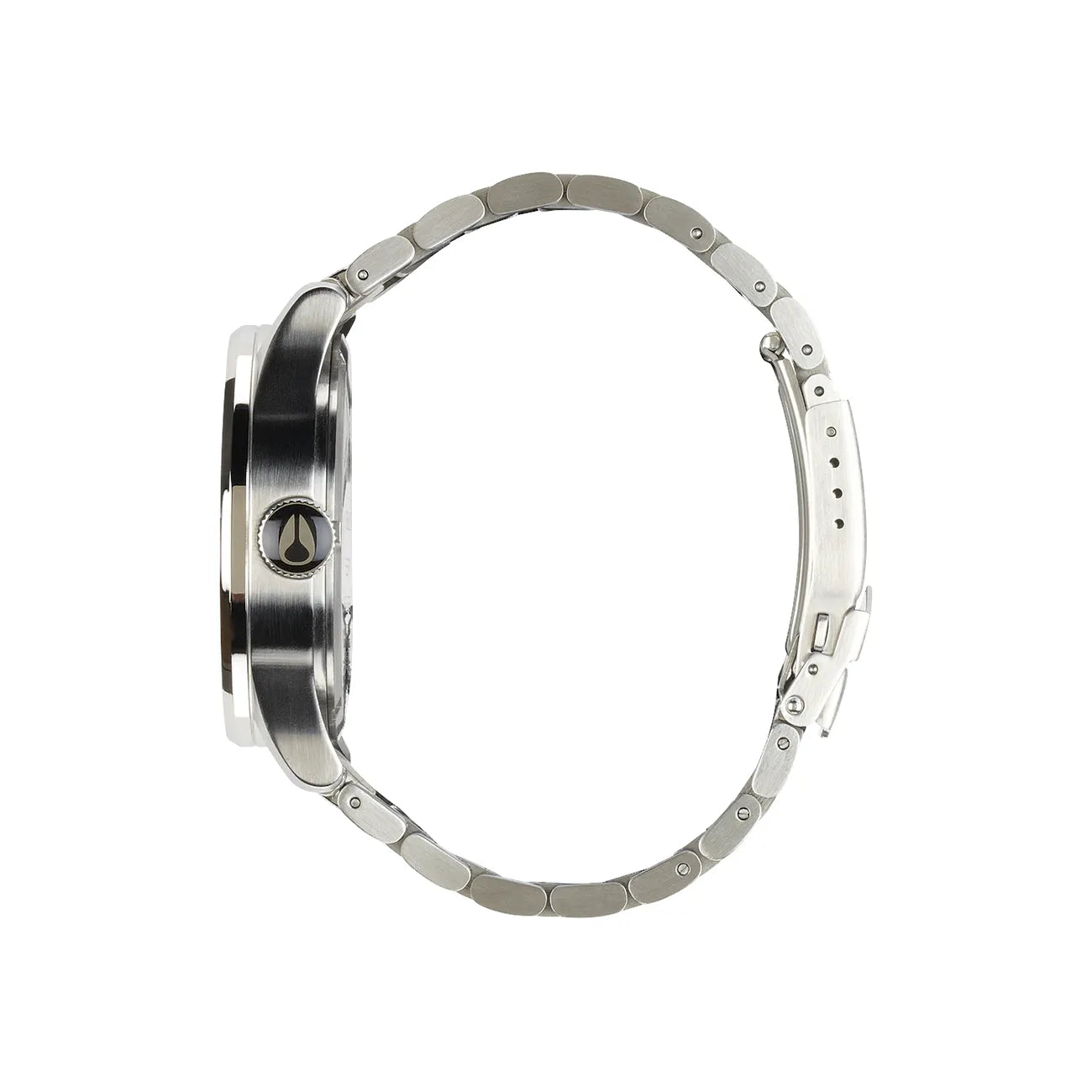 Nixon Sentry Stainless Steel Blue Face Watch
