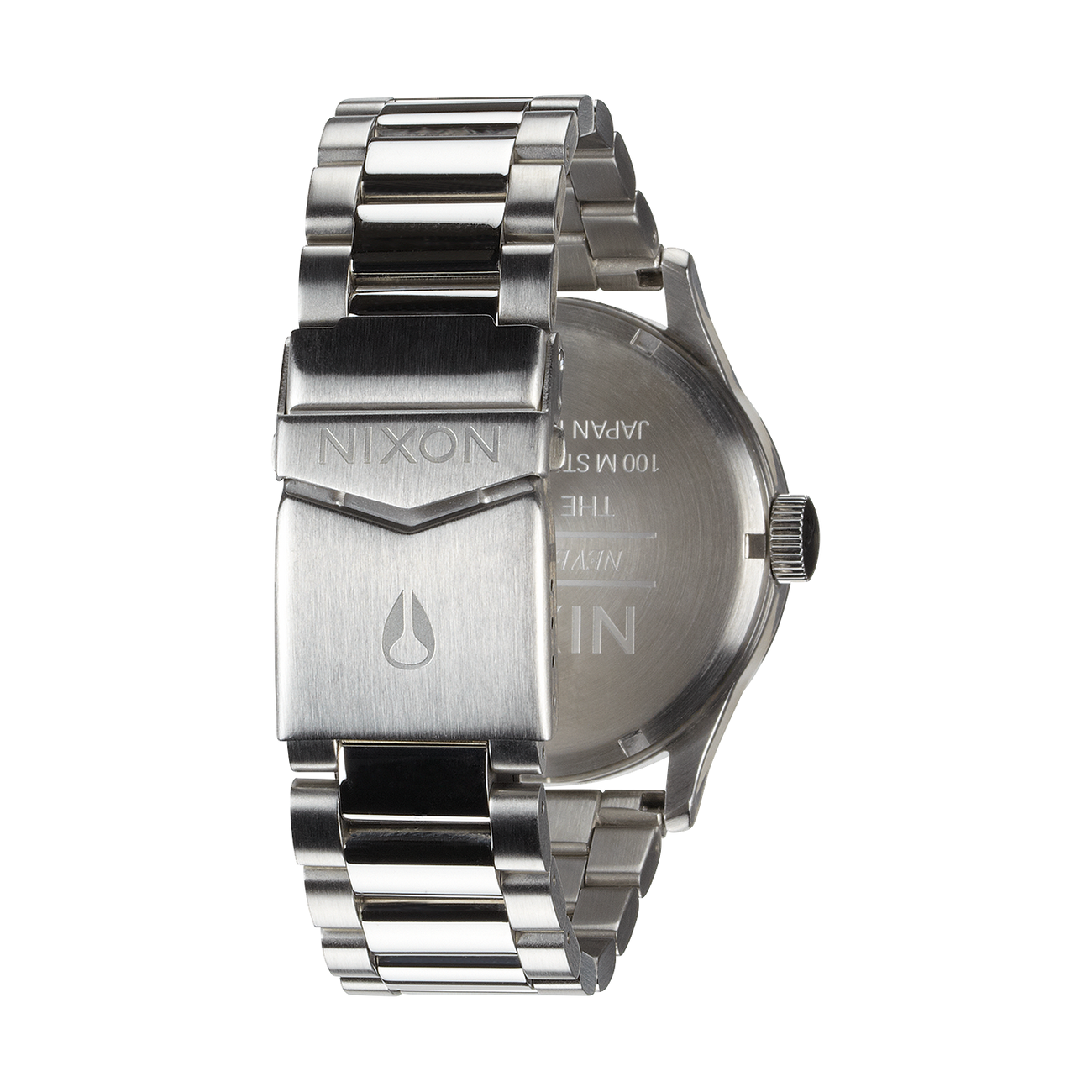 Nixon Sentry Stainless Steel Blue Face Watch