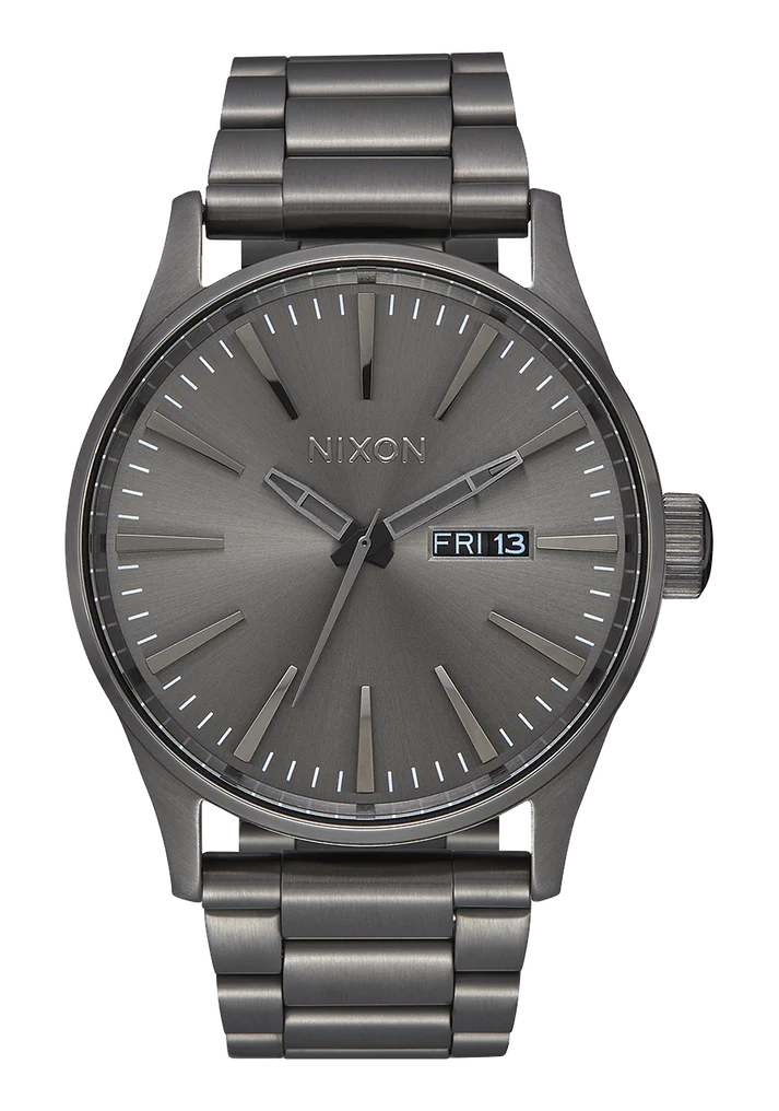 Nixon Sentry Stainless Steel Gunmetal Watch