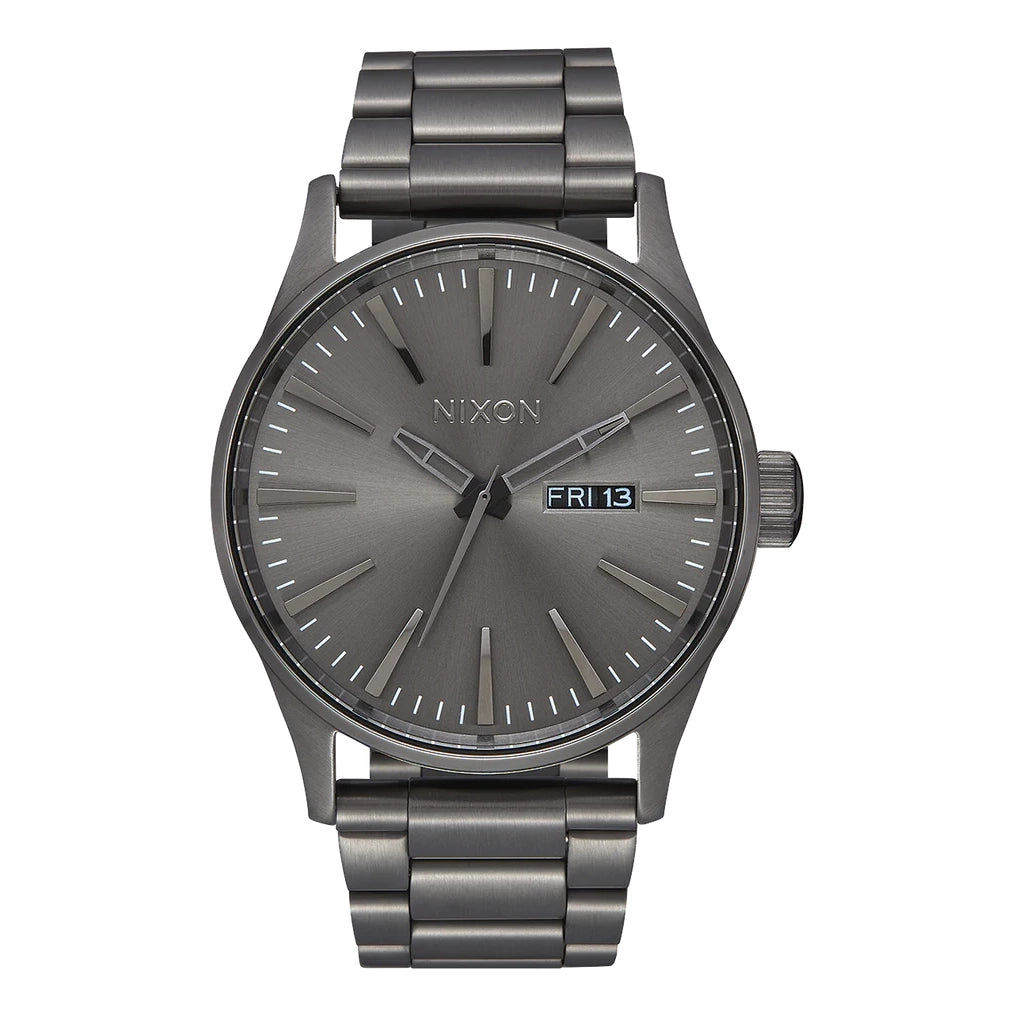 Nixon Sentry Stainless Steel Gunmetal Watch