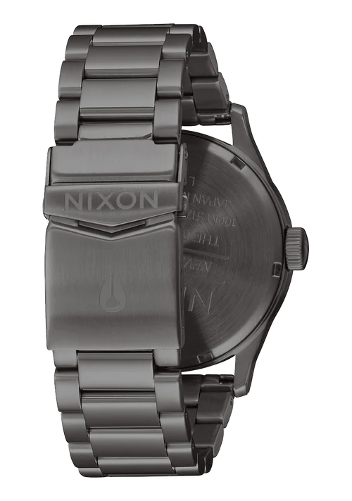 Nixon Sentry Stainless Steel Gunmetal Watch