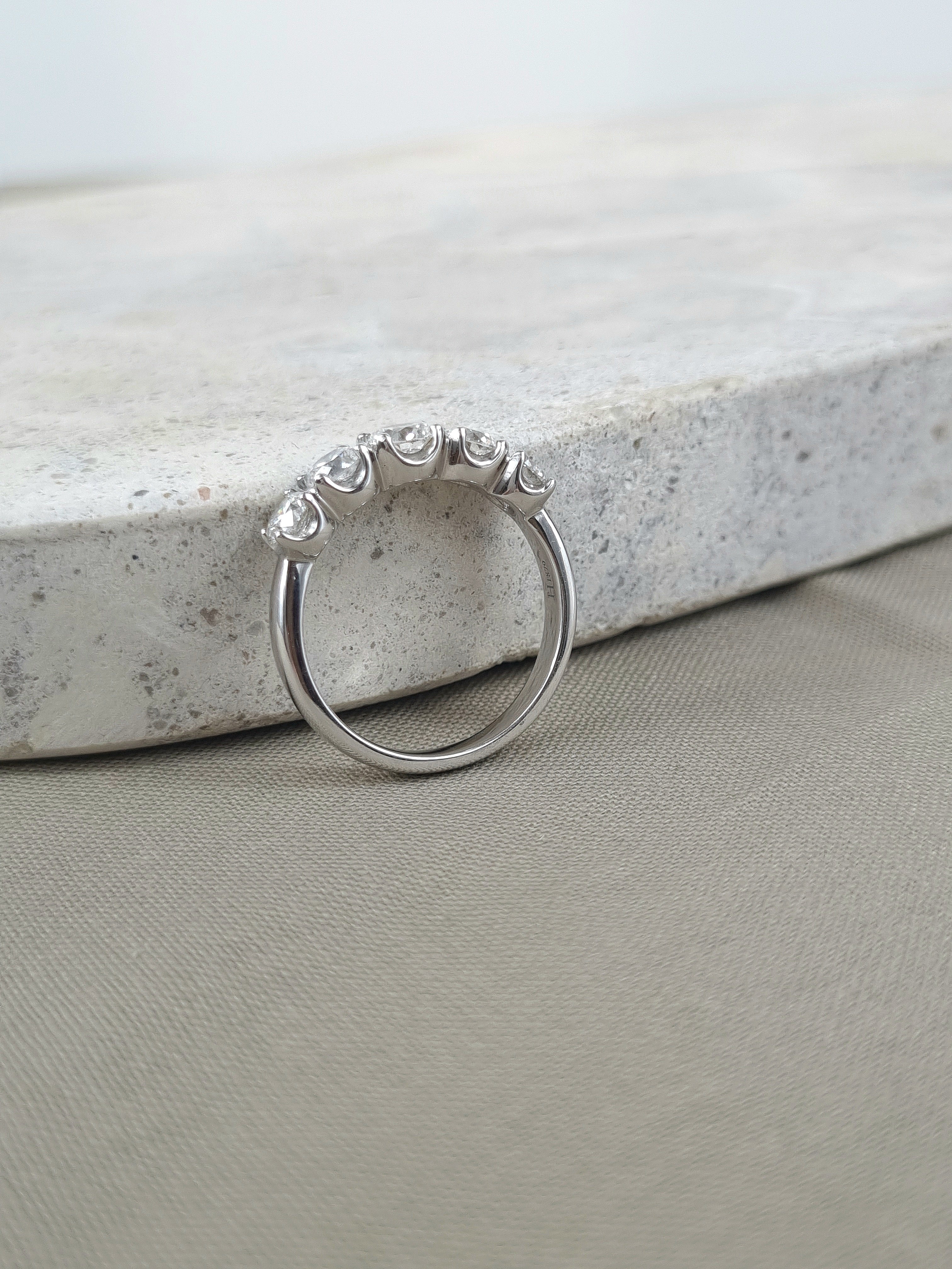 18ct White Gold Eternity Diamond ring, 1.50 carats total.