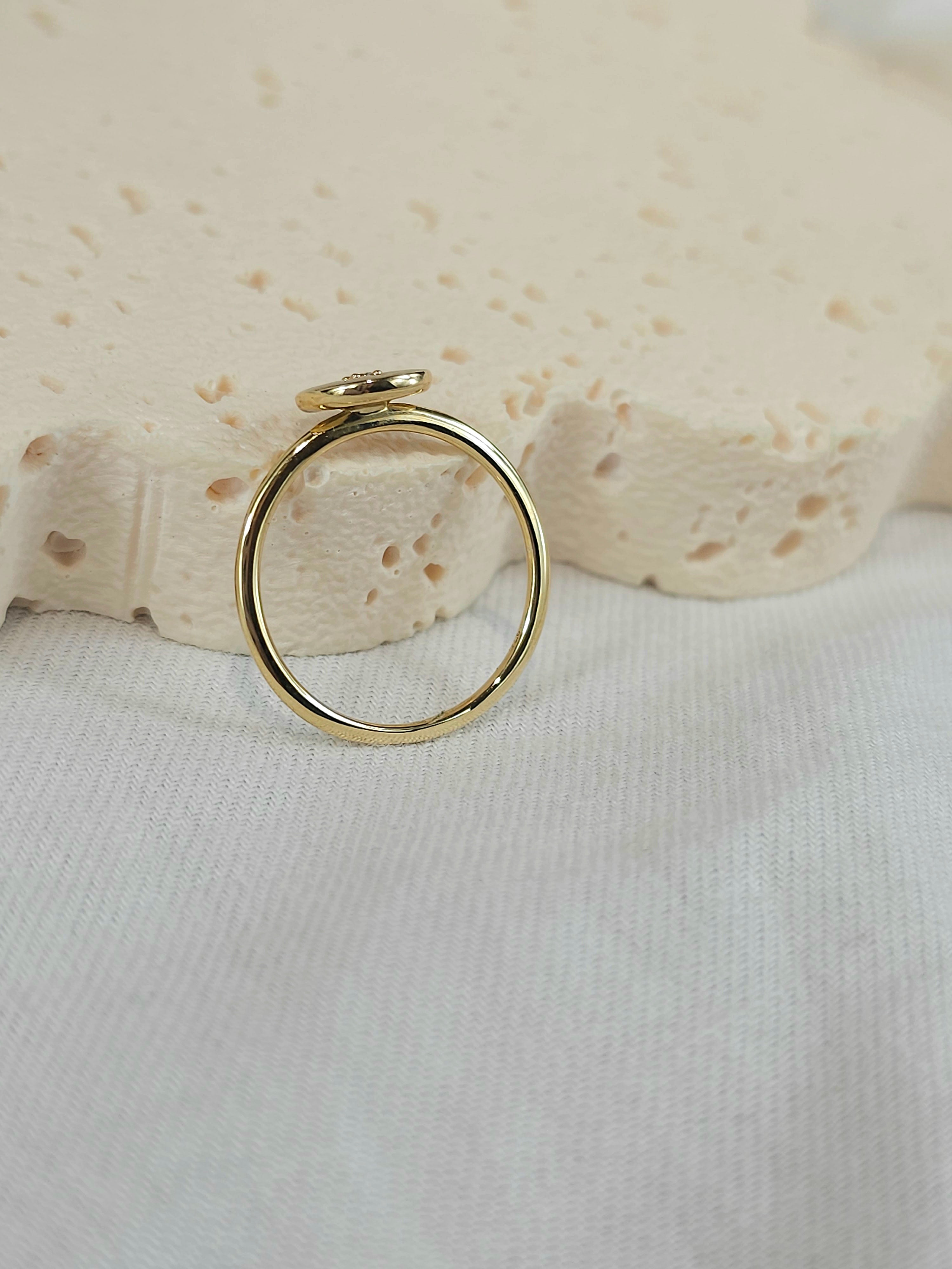 9ct diamond star ring