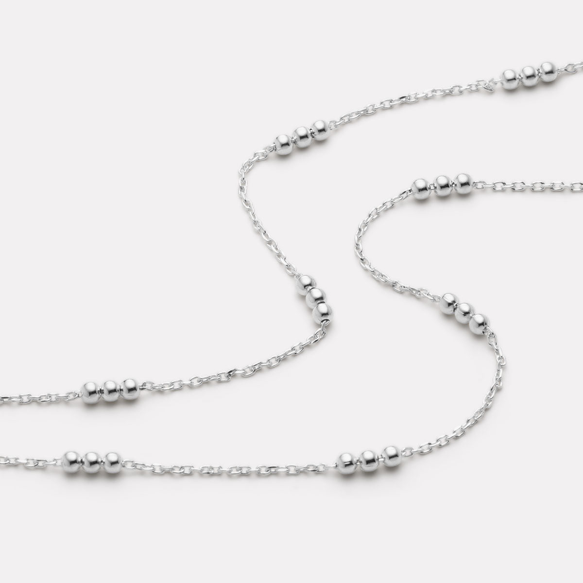 NAJO Halcyon Silver Bracelet (18.5cm+ext)