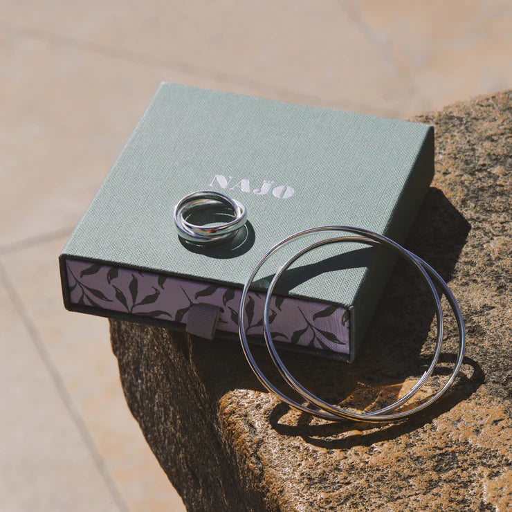 Najo Duet Bangle, 65mm