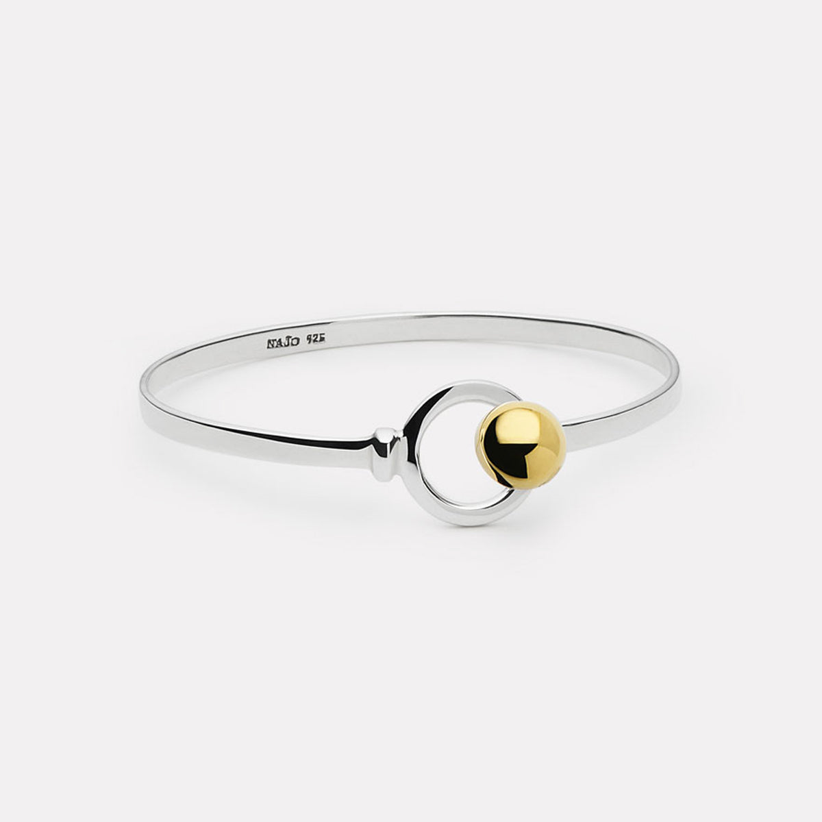 NAJO Aurora Bangle Silver & Tumbaga