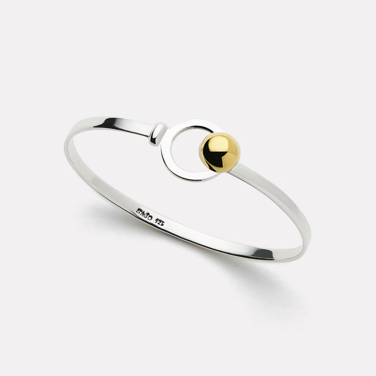 NAJO Aurora Bangle Silver & Tumbaga